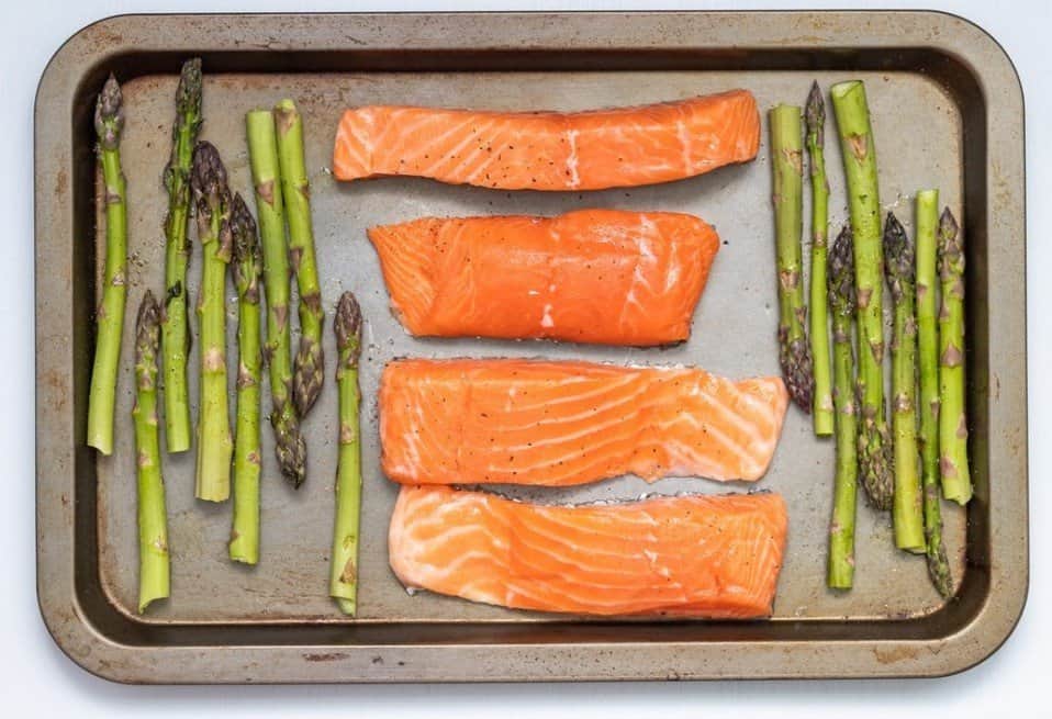 Salmon is a very nutritious oily fish