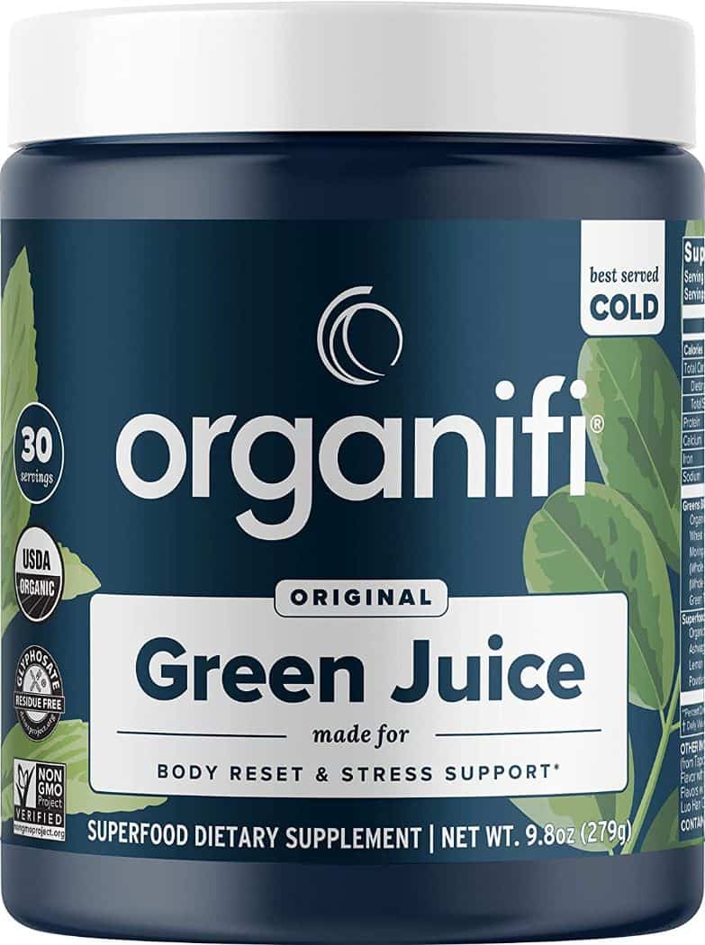 Organifi Green Juice - Organic Superfood Powder - Best Paleo Protein Powders of 2022