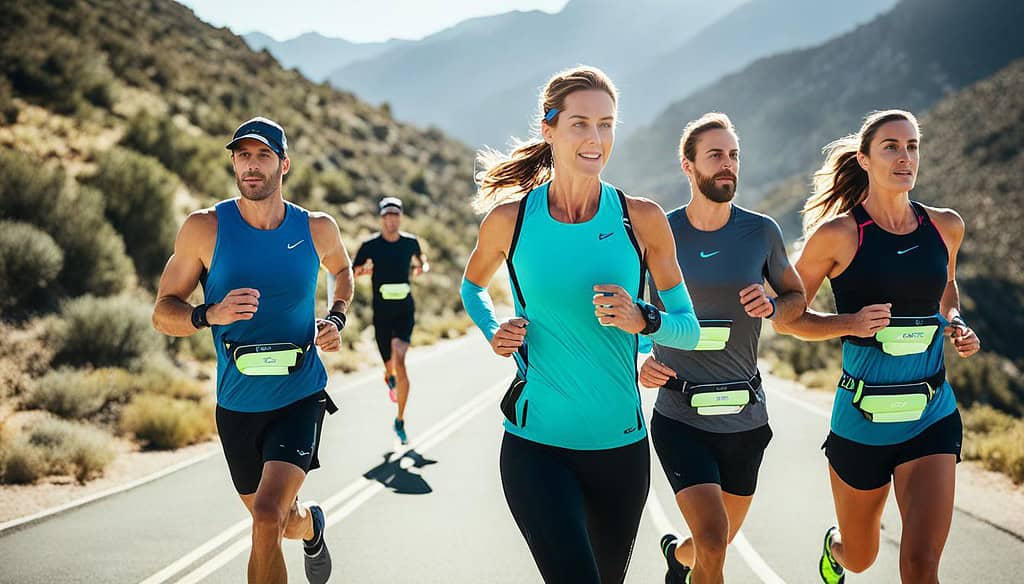 Innovative hydration belts for runners