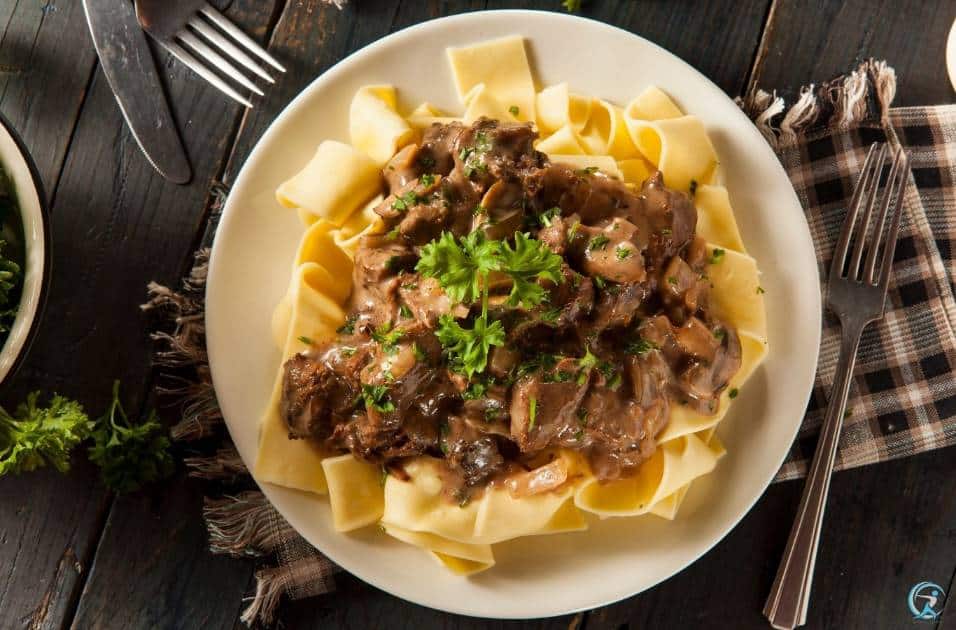 Turkey Stroganoff