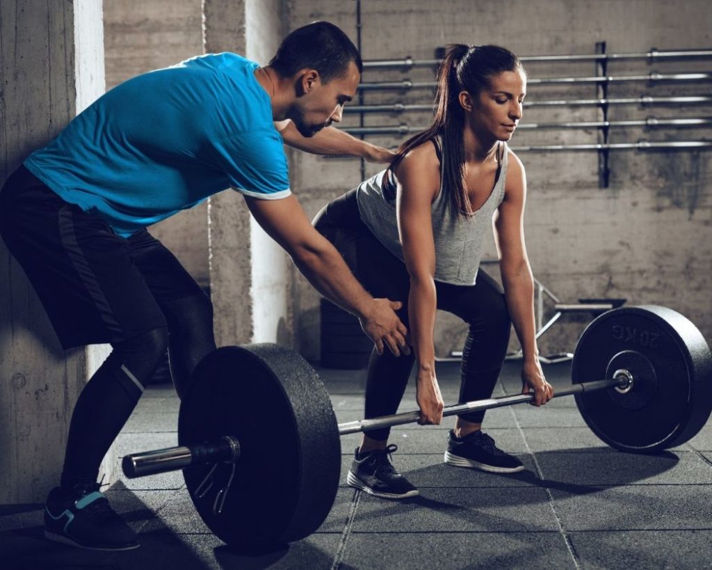 Get a personal trainer to help you achieve your fitness journey