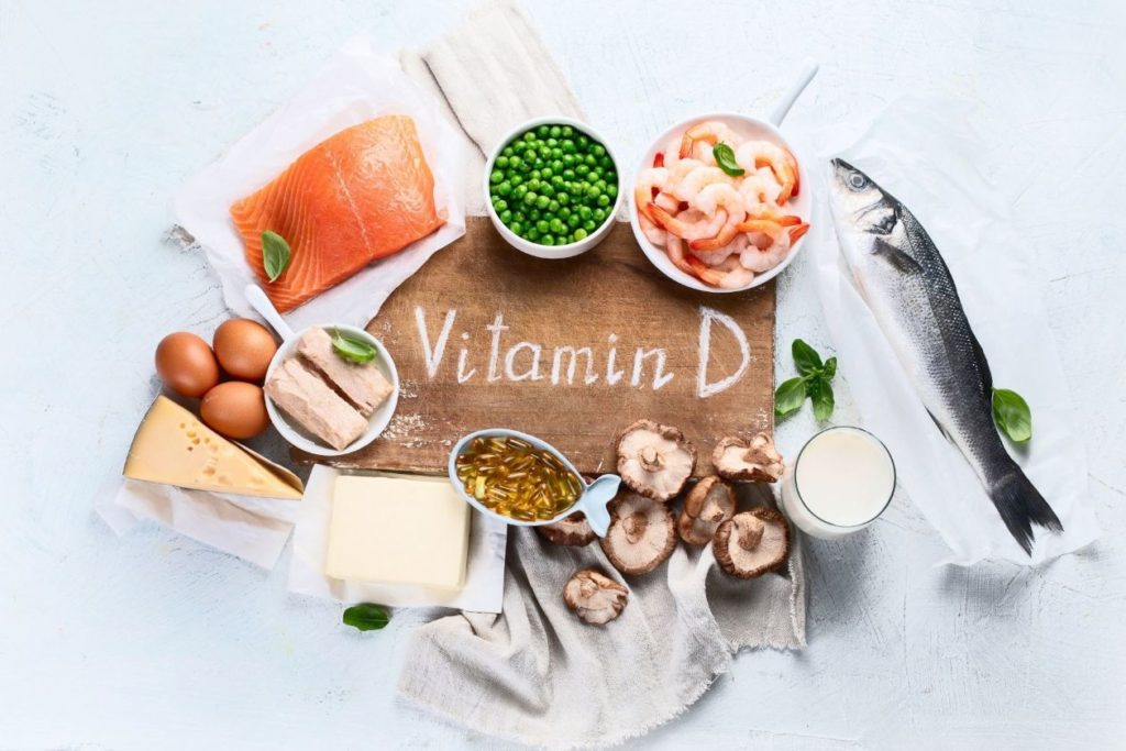 Vitamin D is a fat soluble vitamin that is essentially stored in the body through exposure to sunlight, and humans must maintain bone health