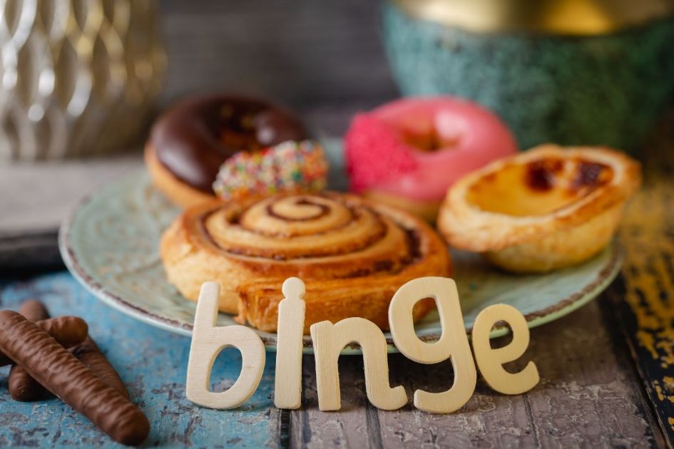 Try to stop binge eating