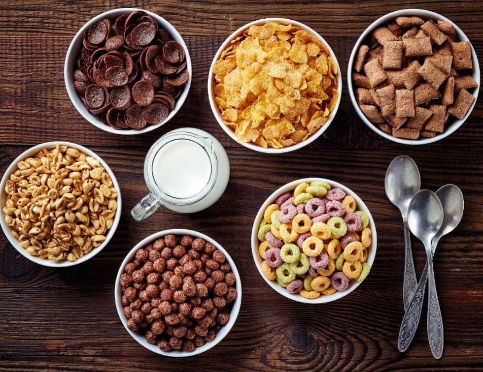 Foods to avoid to lose weight faster - Breakfast cereals