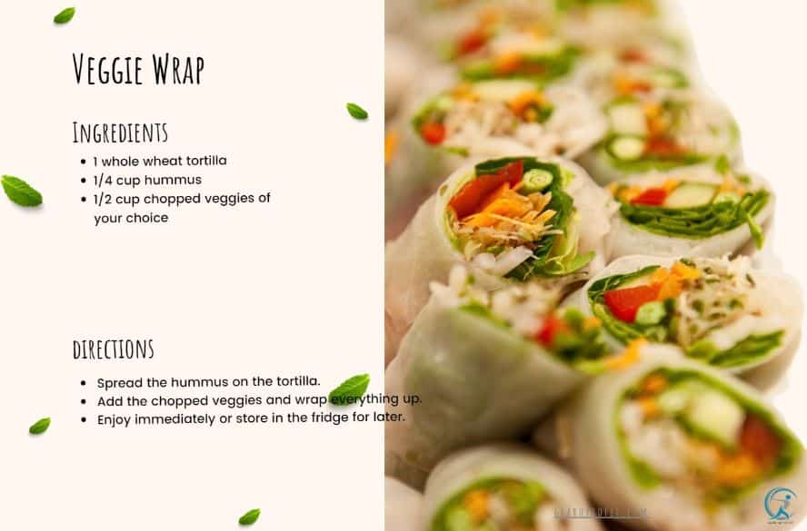 Veggie Wrap Recipe