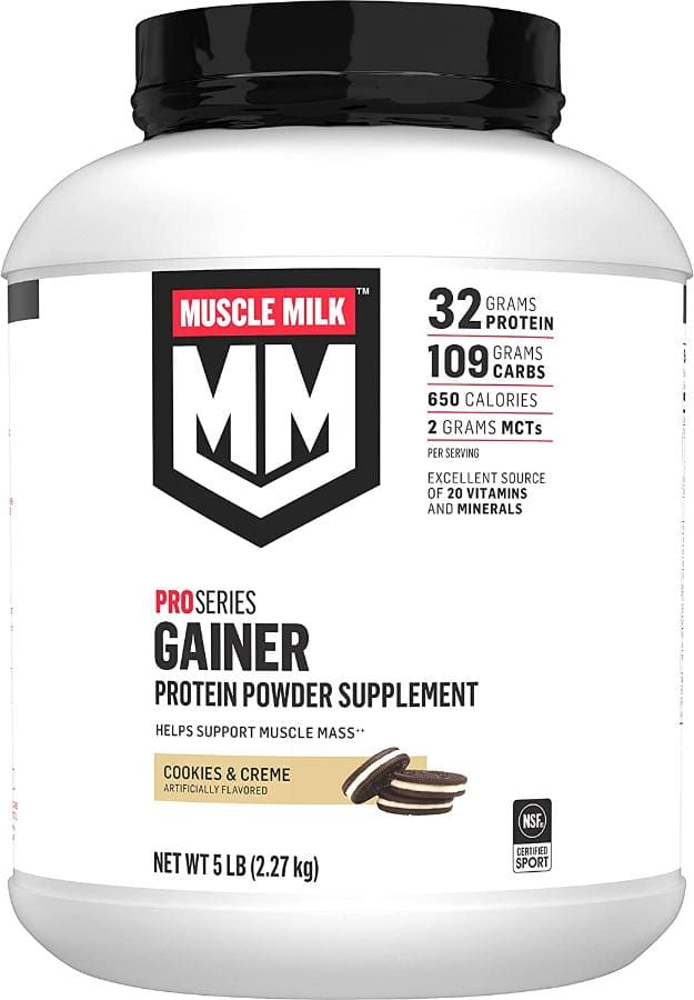 Muscle Milk Pro Series Gainer Protein Powder Supplement