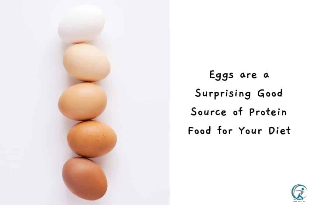 Eggs are a good source of protein, choline, and vitamin B12