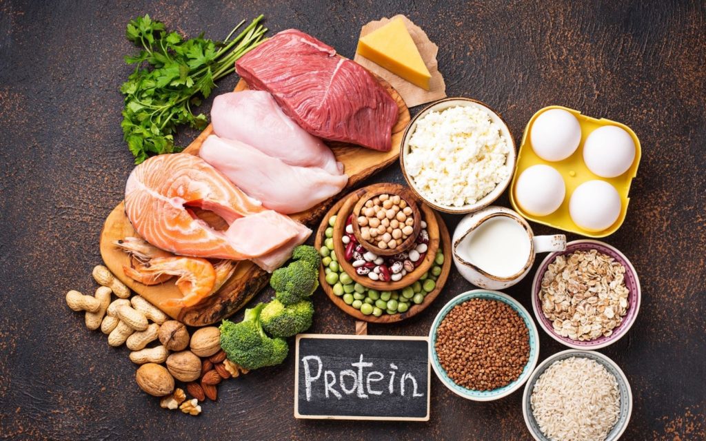 Eat more foods containing proteins