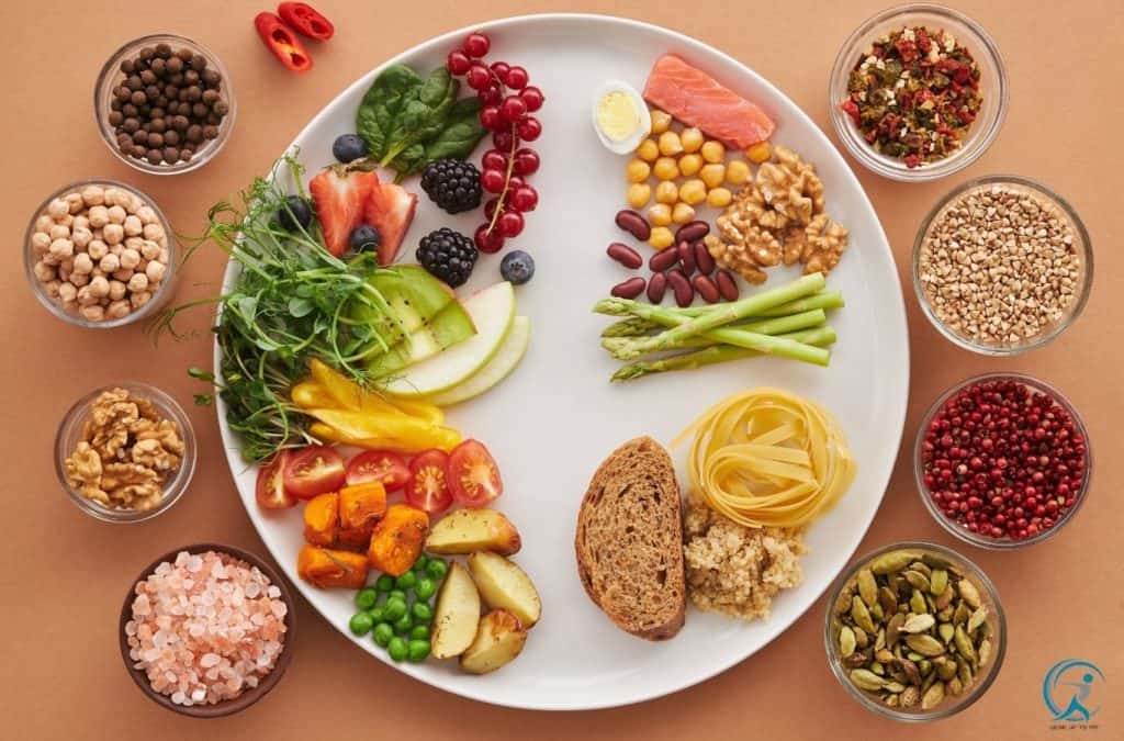How to eat a balanced plate diet for healthy weight loss