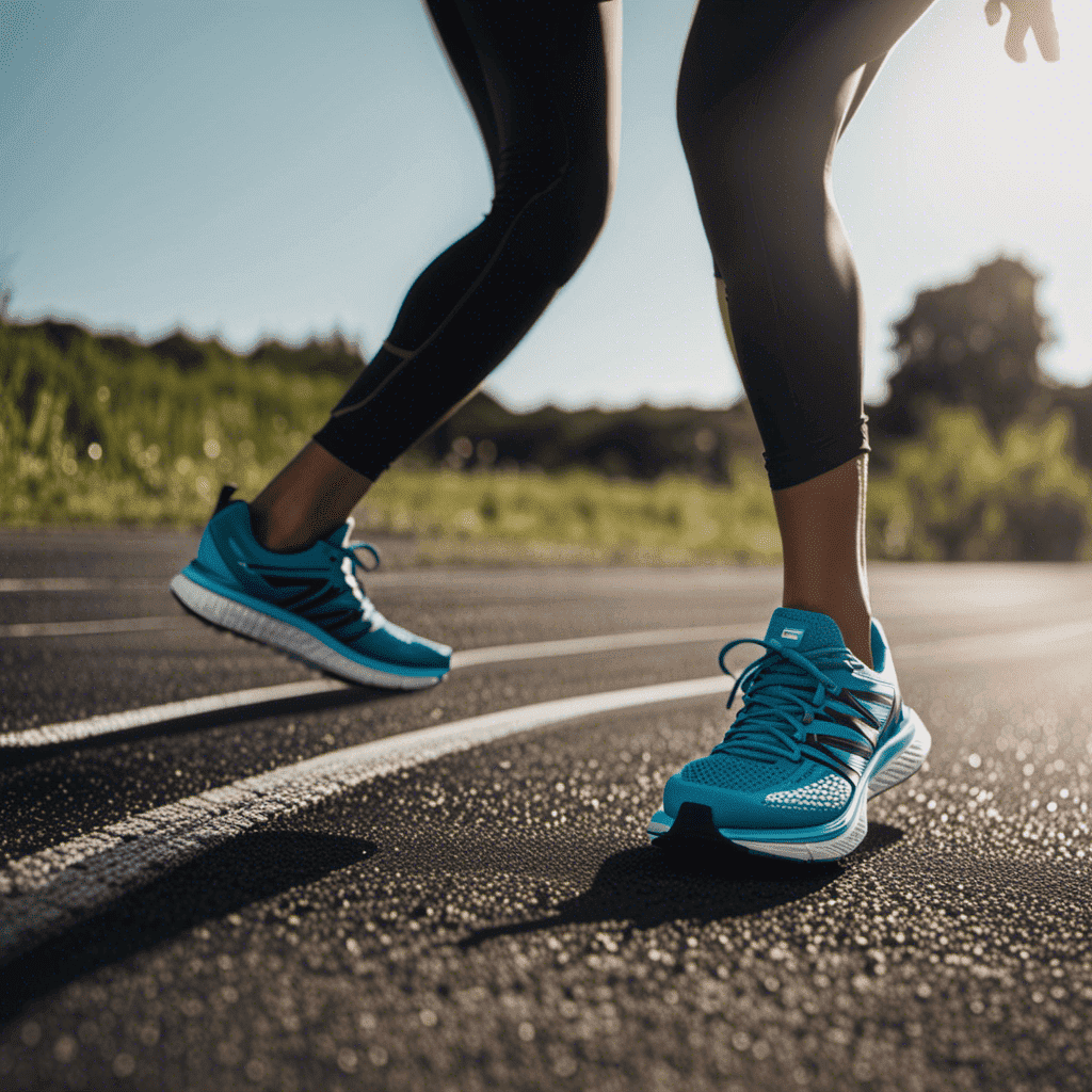 An image showcasing a variety of running shoes, each designed for different types of gaits