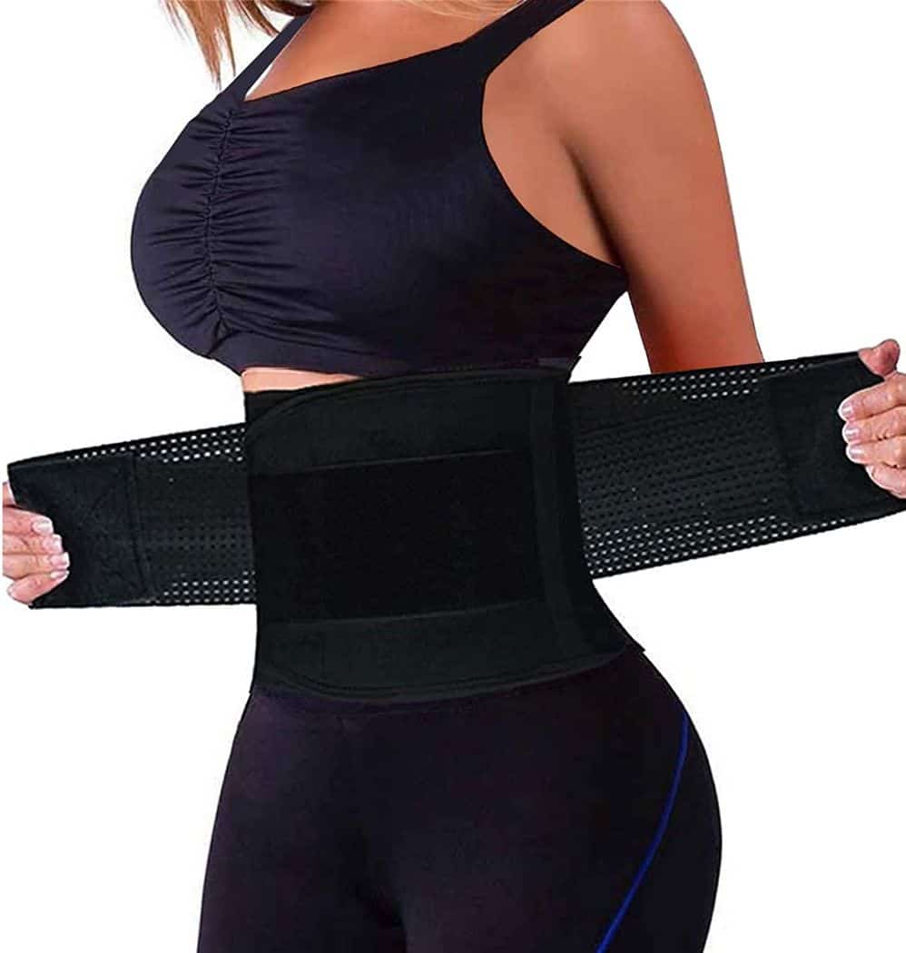 Waist Trainer Belt for Women & Man - Waist Cincher Trimmer Weight Loss Ab Belt - Slimming Body Shaper Belt