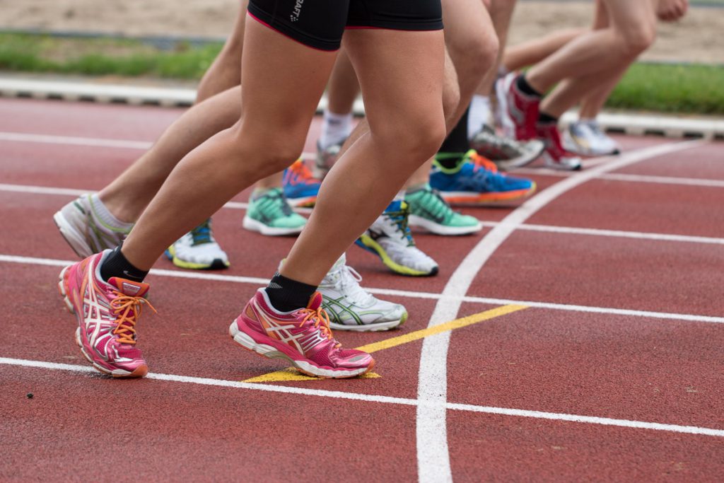 In most cases, serious runners use different running pairs for racing and training. 