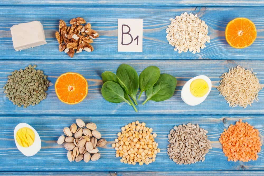 13 Vitamins from A to K vitamin B1