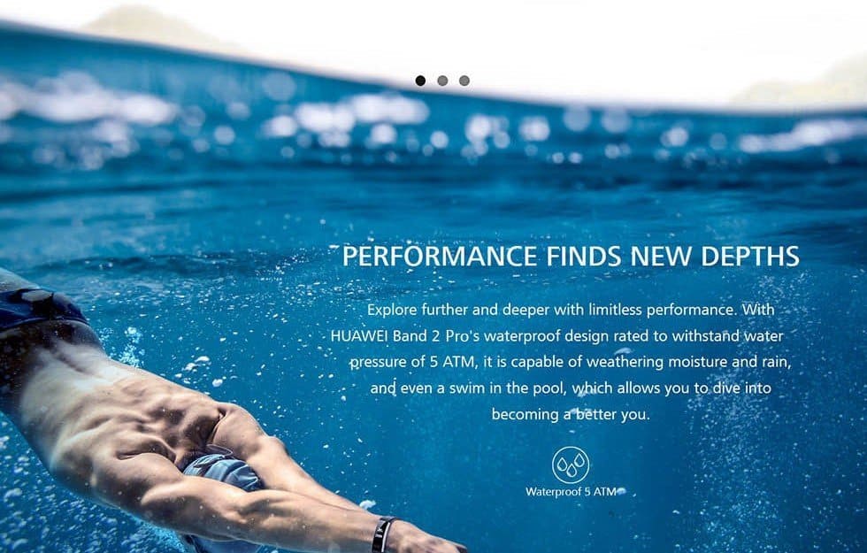 Huawei Band 2 Pro Review Swimming