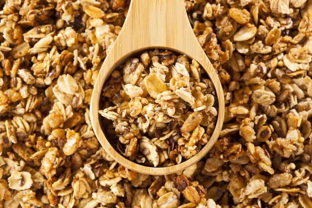 Organic Granola Cereal with oats, flax, almond, and sunflower seeds - The Metabolic Reset Diet Plan
