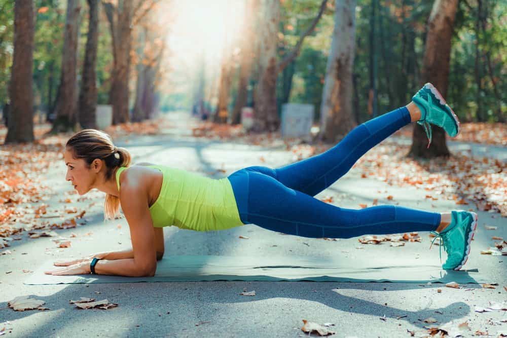Women Exercising Outdoors, Park, Nature, High Intensity Interval Training - Low Intensity Interval Training Workout