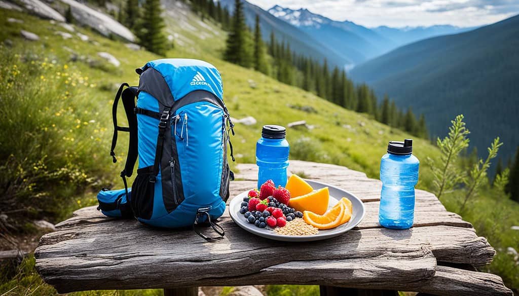 hiking food and water tips