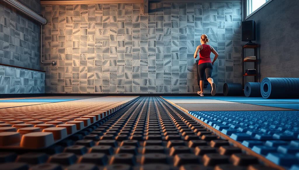 home gym flooring options
