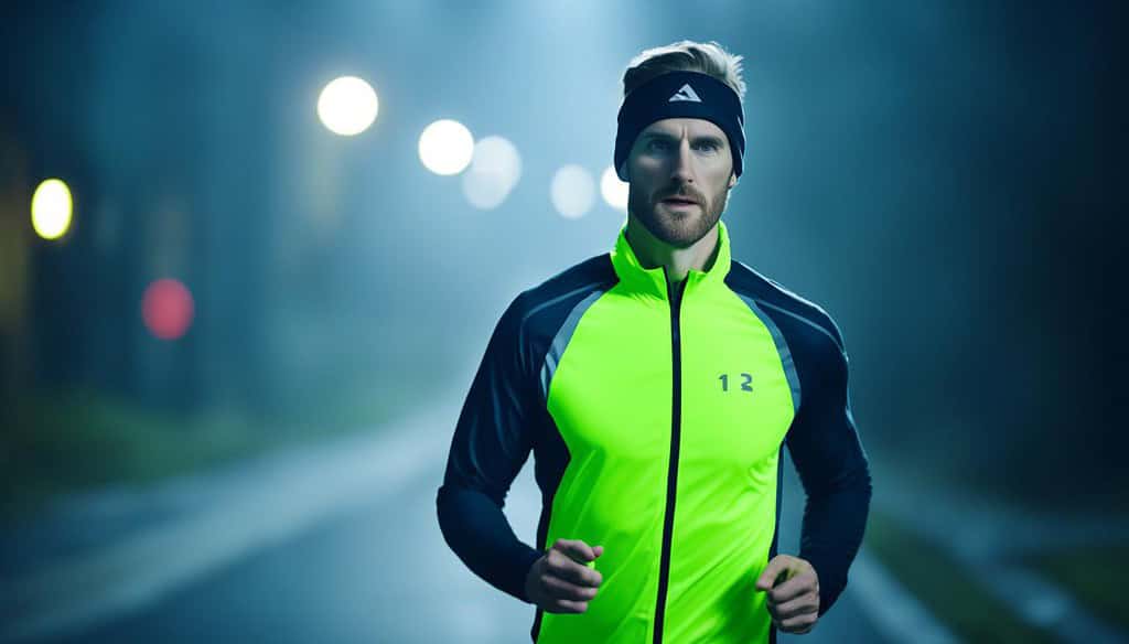 reflective running gear safety