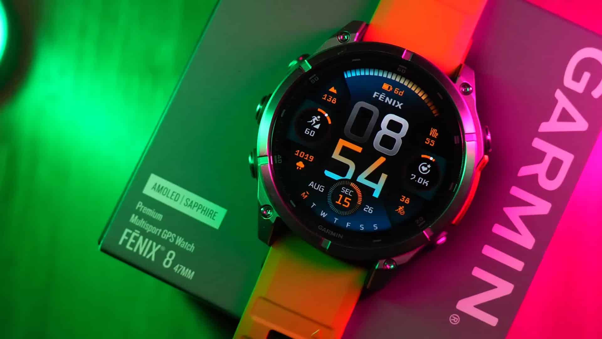 Battery life comparison between Fenix 8 and Enduro 3