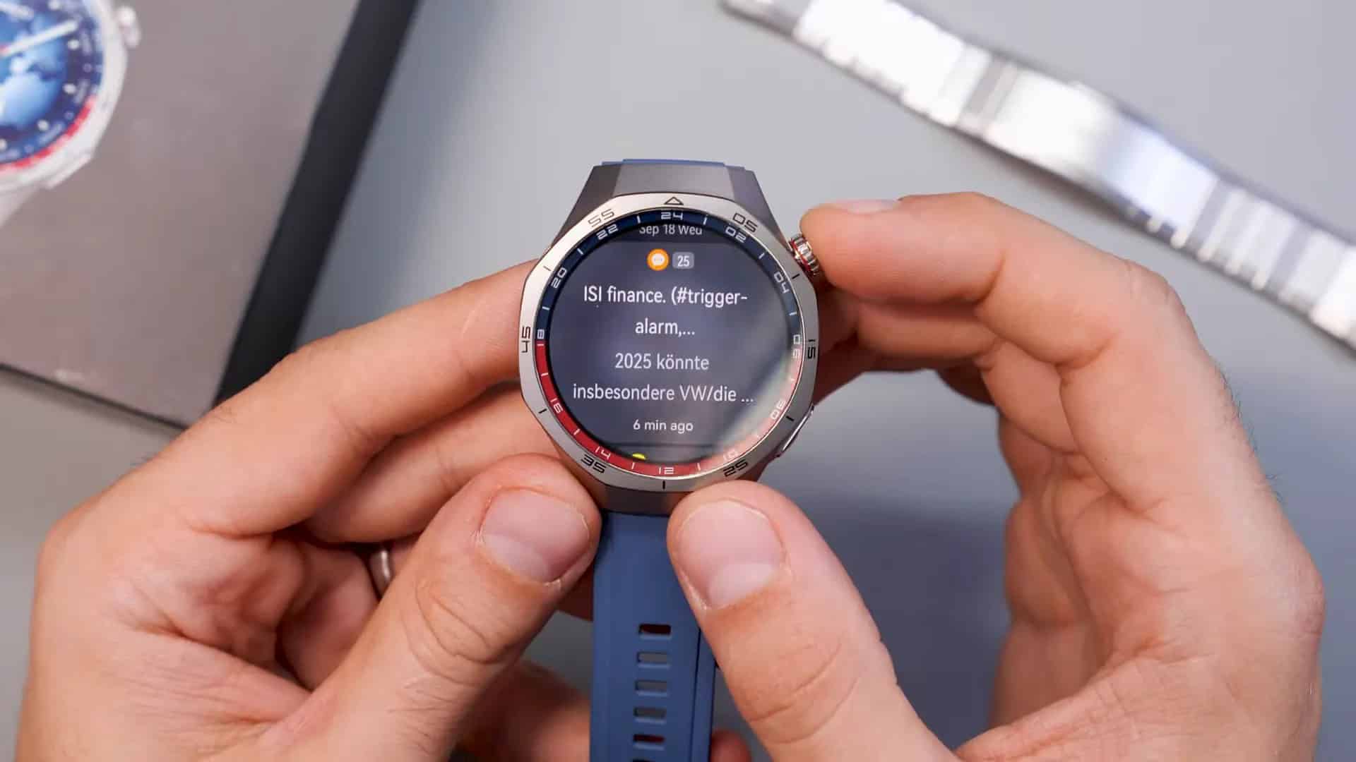 Grouped notifications on the HUAWEI WATCH GT 5 PRO