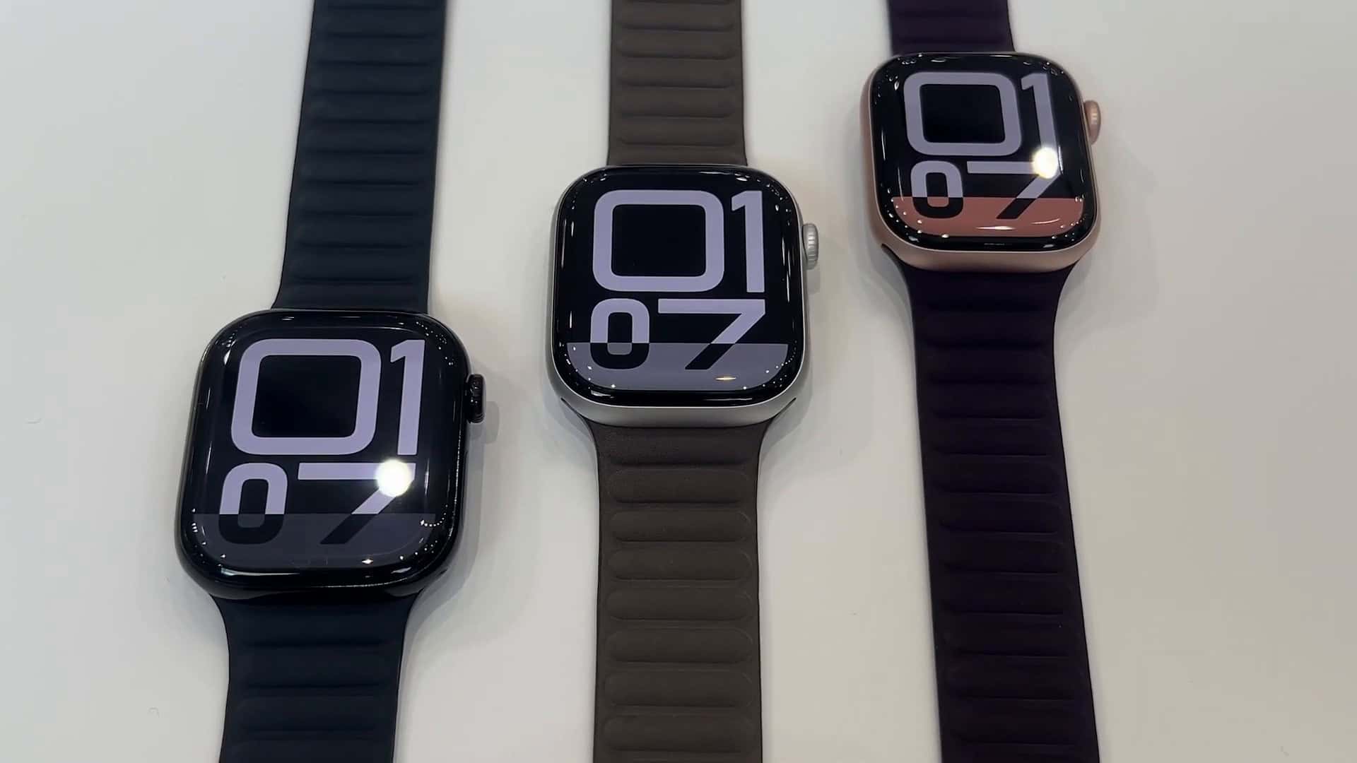 Apple Watch Series 10 size comparison