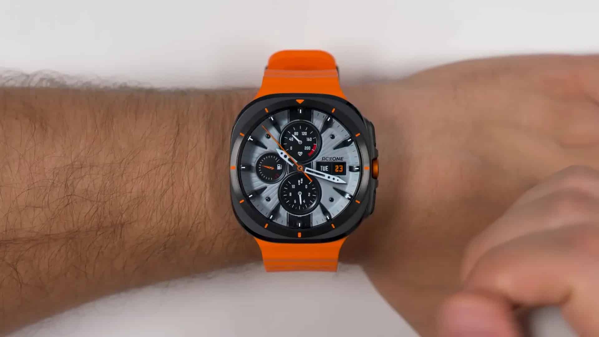 Unlocking the hidden menu on Galaxy Watch Ultra