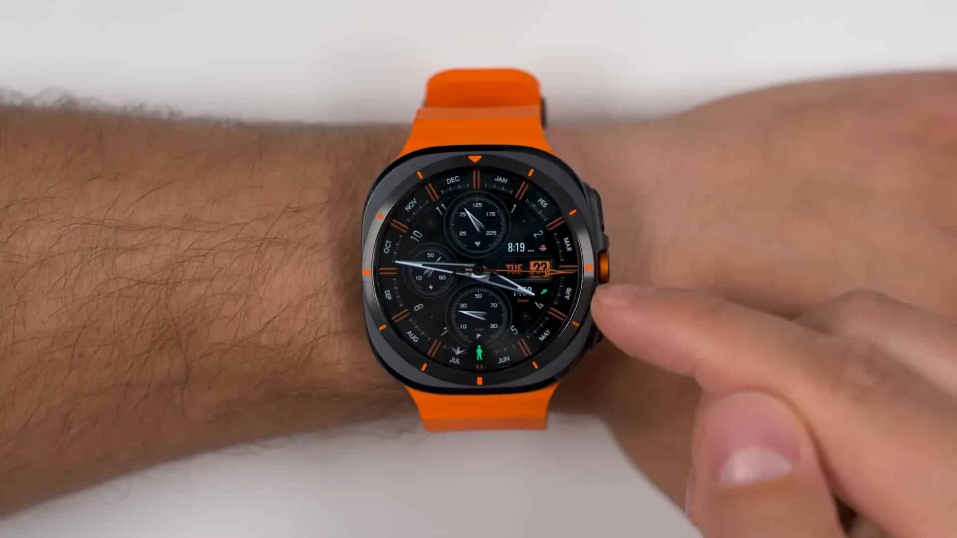 Multi-activity shortcut feature on Galaxy Watch Ultra