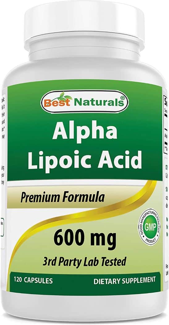 6. Best Naturals Alpha Lipoic Acid