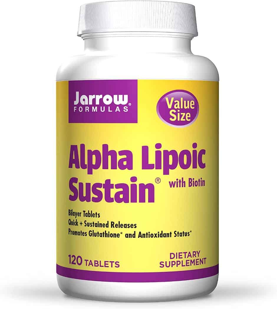 8. Jarrow Formulas Alpha Lipoic Supplements