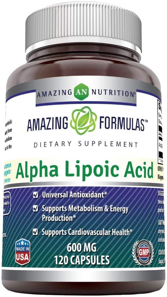 10. Amazing Nutrition Alpha Lipoic Acid