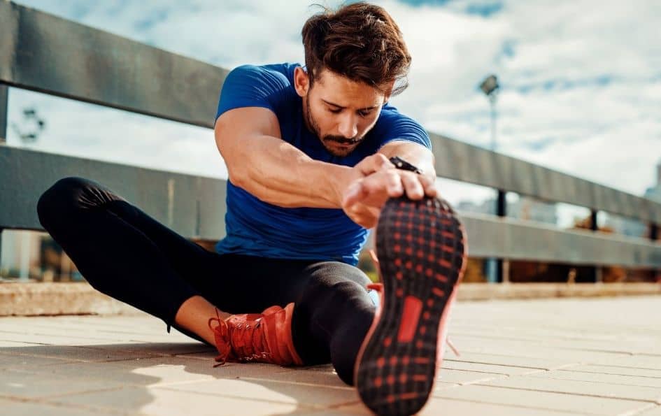 Stretching before and after running is very important