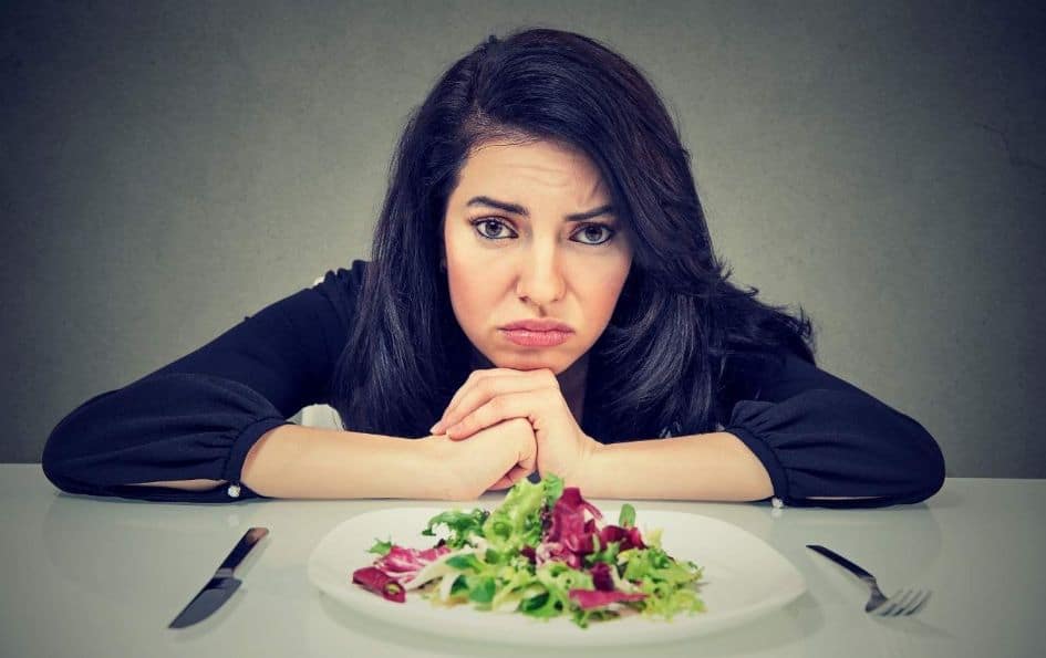 Try to create a mental context to overcome the anxiety of dieting