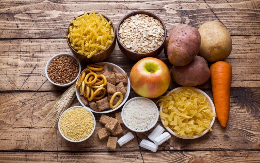 A variety of carbohydrates that the  body consumes