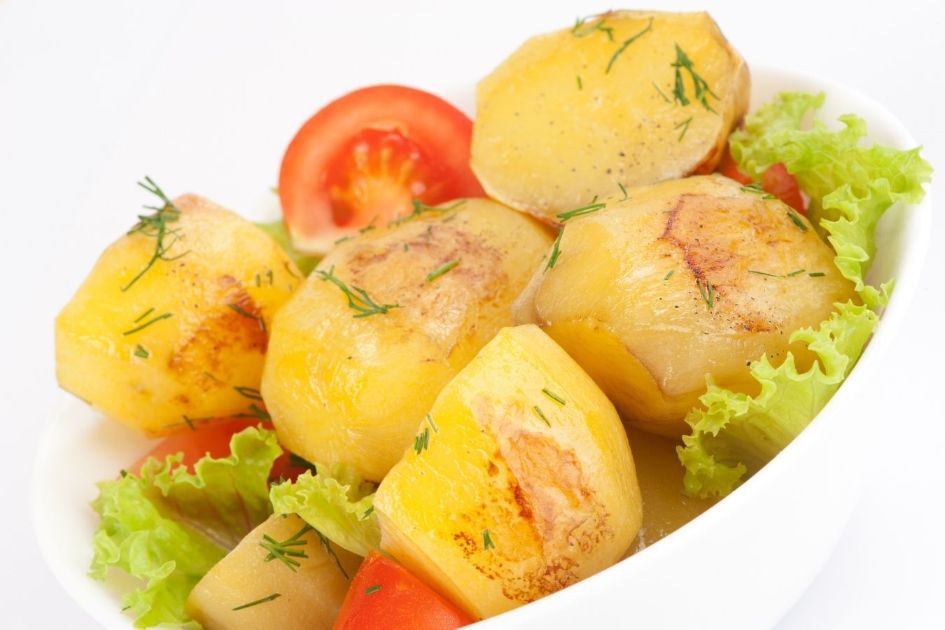 Cooked and Cooled Potatoes