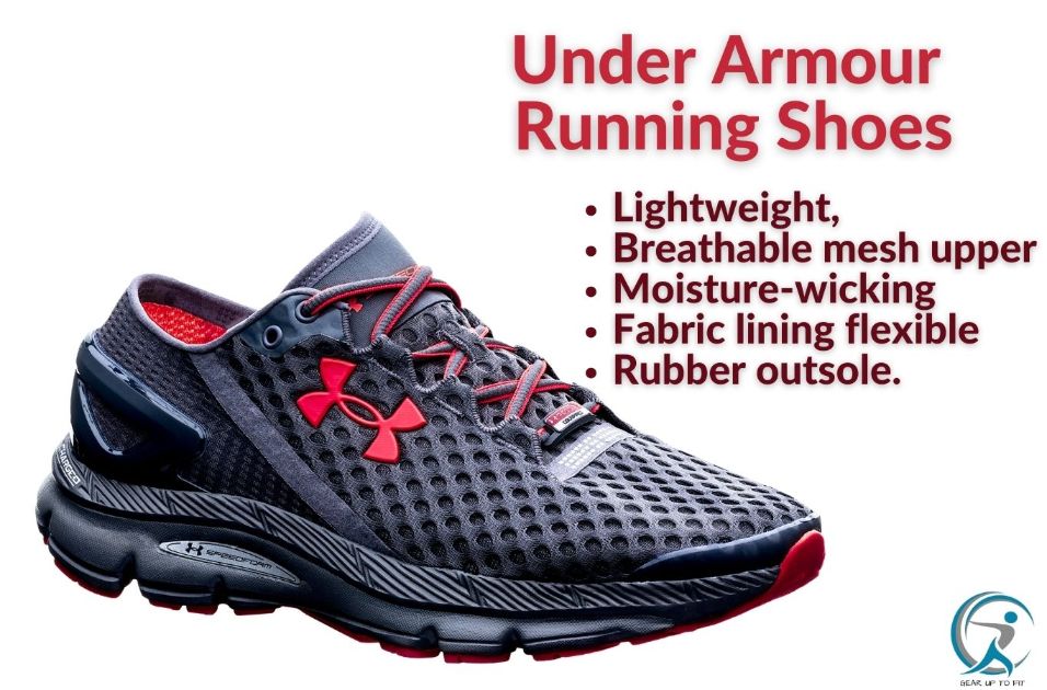 Under Armour Running Shoes Features