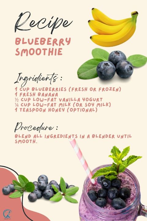 Blueberry Smoothie Recipe