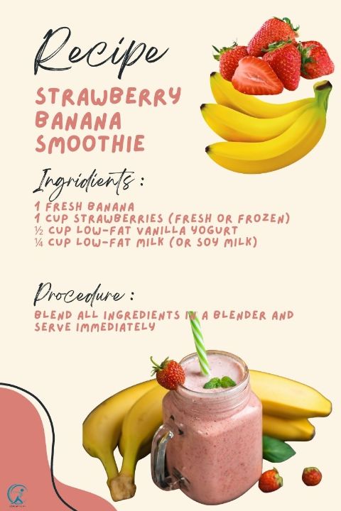 Strawberry Banana Smoothie