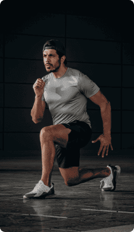 man doing exercise