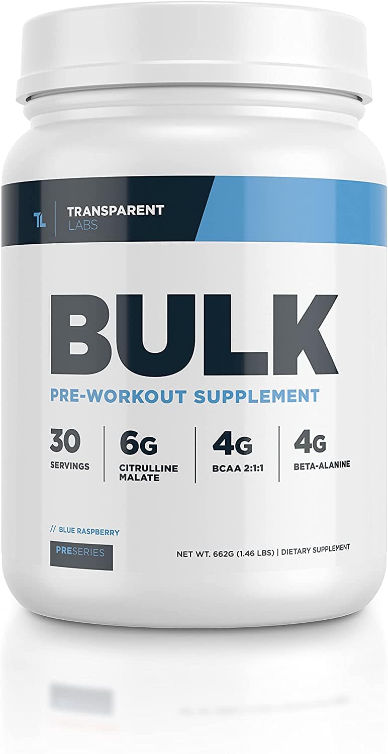 Transparent Labs Preseries Bulk