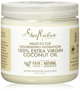 5. SheaMoisture 100% Extra Virgin Coconut Oil
