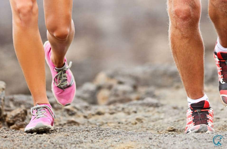 Trail running shoes vs. hiking shoes