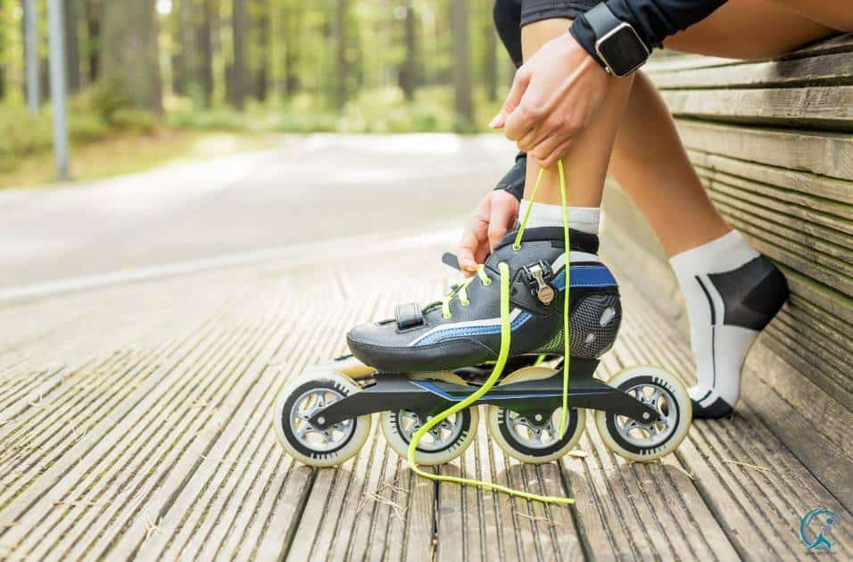 Roller skating is a fun way to burn calories!