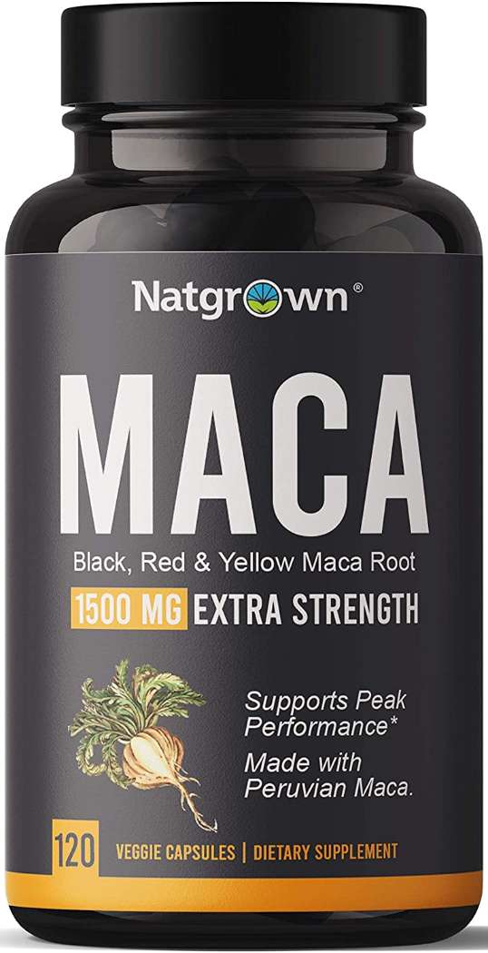 This Organic Maca Root Powder Capsules 1500mg with Black + Red + Yellow Peruvian Maca Root is a concentrated source of nutrition that can be used to help boost energy levels, aid in athletic recovery and improve overall health. This product contains no fillers, synthetics or artificial ingredients and is suitable for both men and women.