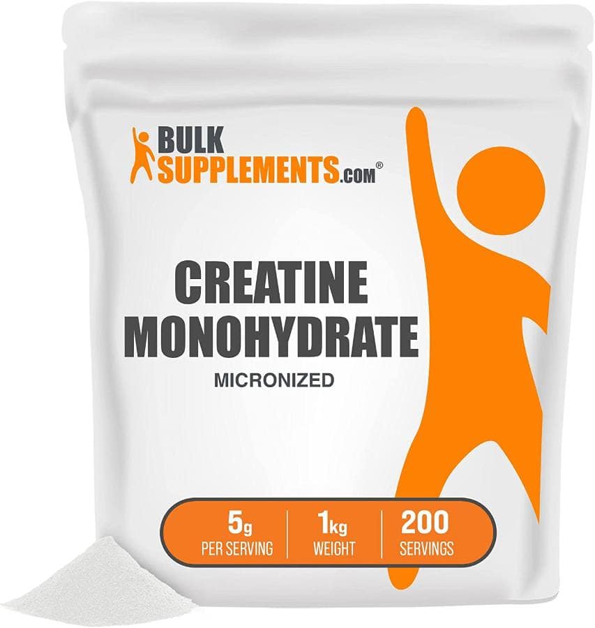 BulkSupplements.com Creatine Monohydrate Powder