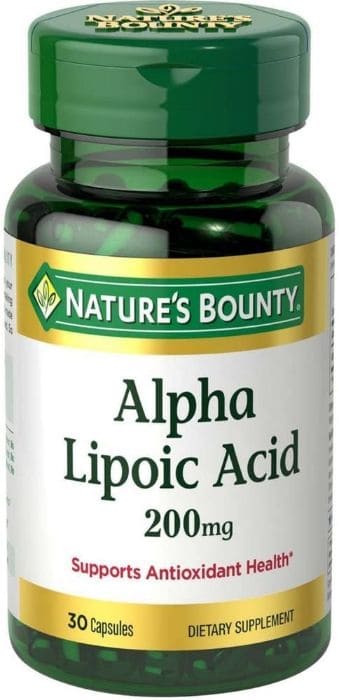 2. Nature’s Bounty Alpha Lipoic Acid