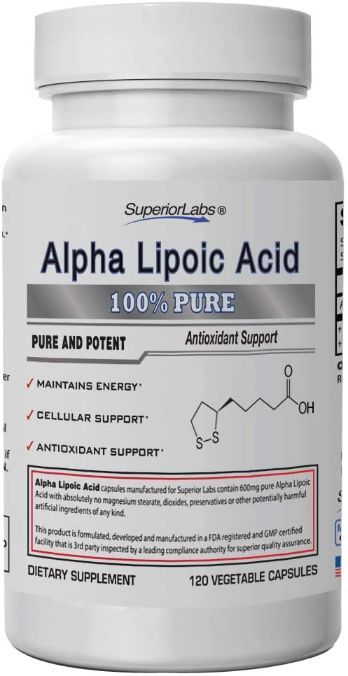 4. Superior Labs' Alpha Lipoic Acid