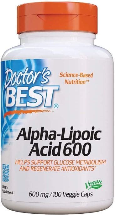 7. Doctor’s Best Alpha Lipoic Acid
