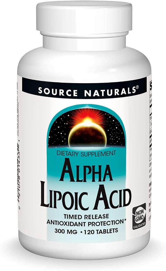 9. Source Naturals Alpha Lipoic Acid