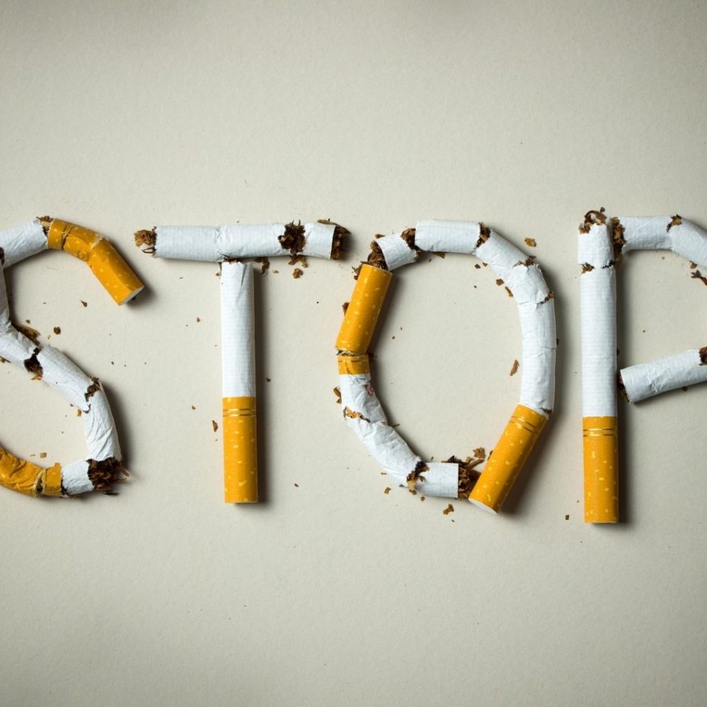 Stop smoking will prevent skin damage and wrinkles